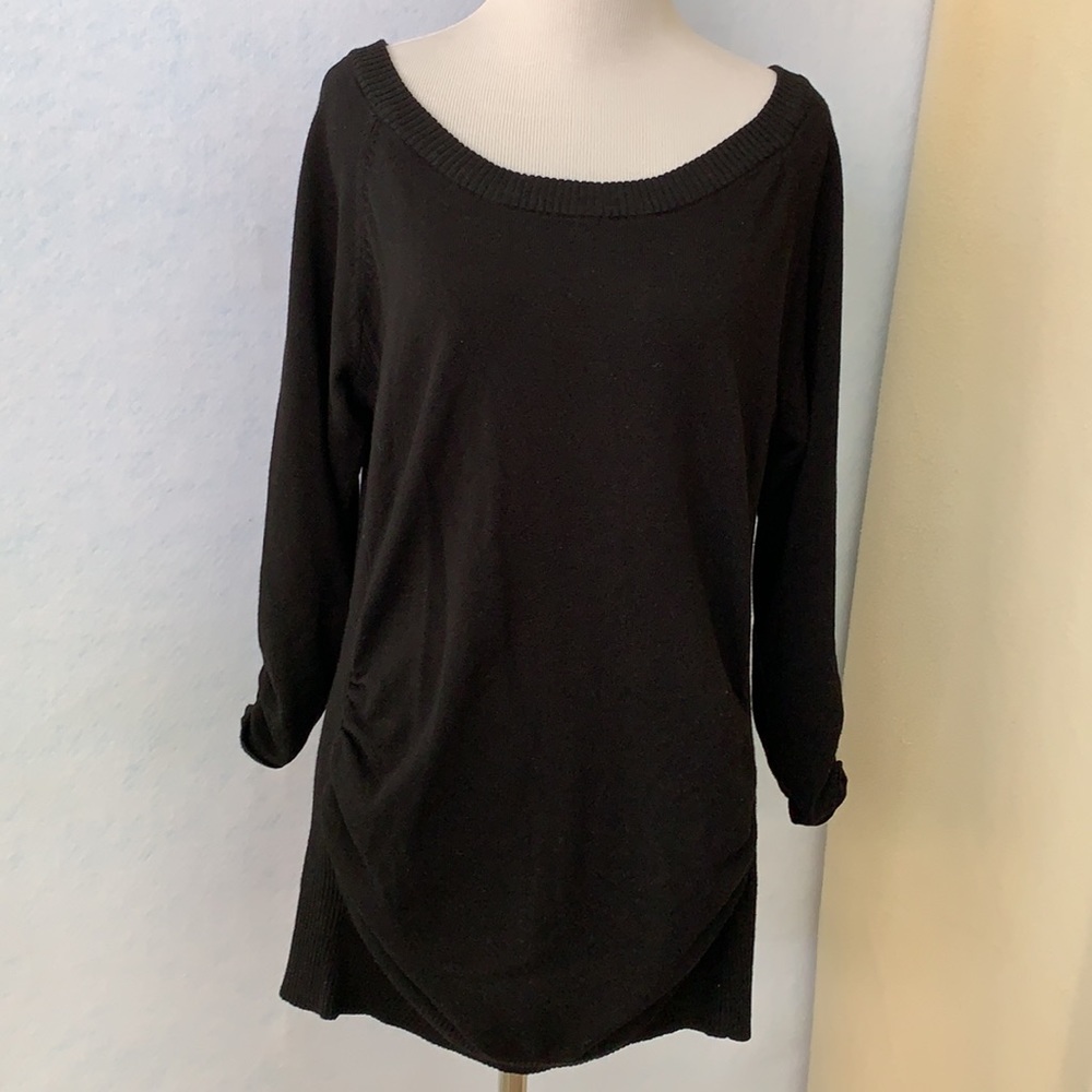 89th & Madison Black Maternity Sweater